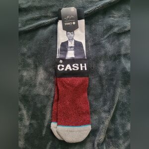 Stance Men's Red and Black Socks